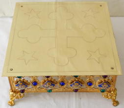 9073 Antique French Tabor